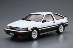 Aoshima 1/24 The Model Car Kit Toyota AE86 Corolla Levin GT-Apex w/4A-GE Engine