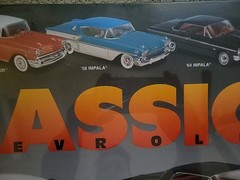 NIP. Amt 8099 Classics Chevrolet Model Kit 1/25 Scale, 3 Complete Kits,