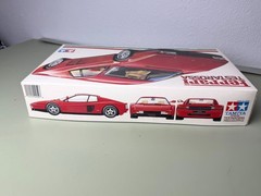 Tamiya Ferrari Testarossa 1/24 Model Kit 24059 Partially Built Engine Complete