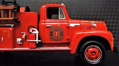 Fire Engine Truck Ford Pumper1Built Metal Model Car Vintage1940Pickup1950Wagon