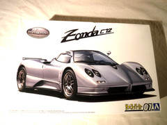 1/24 Aoshima Pagani Zonda C12S Sports Car Race Car # 20211