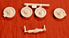 AMT 1971 Mustang Mach1 Wheel Backs 1/25