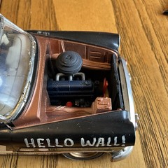 Built Model Car, Chevy Vintage Style short track Race Car, 1/25 Scale