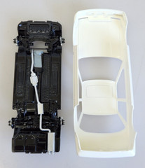 Fujimi Hi-Mecha 110 New Soarer 3.0 GT Twin-Cam 24 1/24 Model Kit HM-110, Started