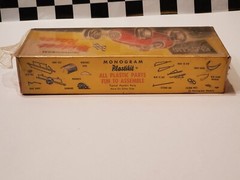 Vintage 1954 Monogram 1st Car Kit! Midget Racer P-1 Sealed Plastic Model Box