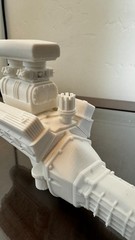 Big Block 454 Supercharged – 3D print 1/10 model