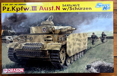Dragon 1:35 ’39-’45 Series Pz.Kpfw.III Ausf.N w/Schürzen SEALED German Panzer