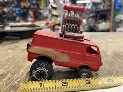 genes moving vans model hot rod Dual 671 blower Hot Rod Vtg Chevy Dodge ford