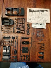 REVELL 1/25 Rare/Vtg CHEVY CAMARO Z28 POLICE CAR 7210 New Open Box Complete