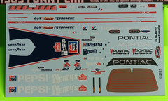 1985 Pontiac Trans Am 1/24 Prudhomme Funny Car Decal Sheet Snake Pepsi Wendys
