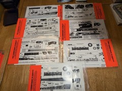 Lot of 33 SLIXX NHRA Waterslide Decal Sheets Funny Cars Dragsters Pro Stock