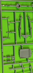 1947 Chevy Moebius Galaxie 1/25 Frame Chassis Axle Rear End Front Suspension