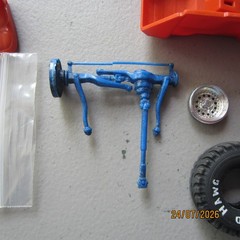 Monogram 80 Ford Bronco 1/24th scale model kit, with Hi roller parts