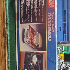 Revell 1:25 Tasca Ford Thunderbolt Hot Rod Model Kit Decals/Instructions 7450