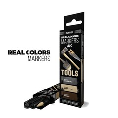AK Interactive Real Colors Markers Tools – Set 3 Real Colors Markers