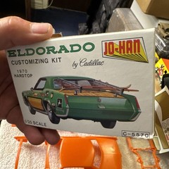 Vintage Jo-Han 1/25 El Dorado by Cadillac 1970 hardtop customizing kit ( Read )
