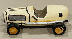 Vintage Custom Built Wood Midget Racer Model Indy 500 Marx Slush Race Stock Car