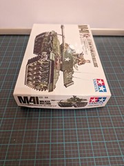 Tamiya US Tank M41 Walker Bulldog And Armored Car 35055 1/35 FS Open Model Kit