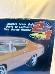 AMT CHEVROLET 1969 Chevelle 2in1 RESTO RODS model kit NEW in FACTORY SEALED BOX