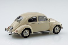 Aoshima 1/32 Scale Model Car Snap Kit 20-LB VW Volkswagen Beetle Light Beige