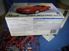 Revell 0859 1/25 Scale Basic Builder ’94 Ford Mustang Mach III Partially Built