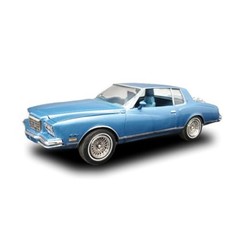 Skill 2 Model Kit 1980 Chevrolet Monte Carlo “Class Action” with Motorcycle and