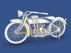 Cix Models 1/24 (75mm) Henderson Model G Four Cyl. 1917 (Civilian) CIXMBIG24001