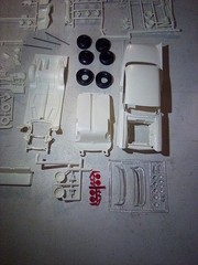 A10A 1957 Ford ERTL 1/25 Model Kit #6584 3 in 1 Missing Decals