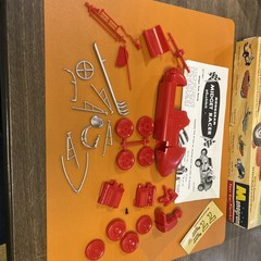 Vintage 1995 Monogram All-Plastic Midget Racer True Scale Model OPEN BOX