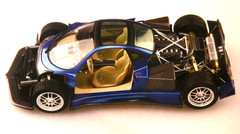1/24 Aoshima Pagani Zonda C12S Sports Car Race Car # 20211