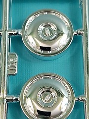 Revell AMT Ertl Monogram MPC 1/25 Model Part Ford Taurus Chrome Wheels
