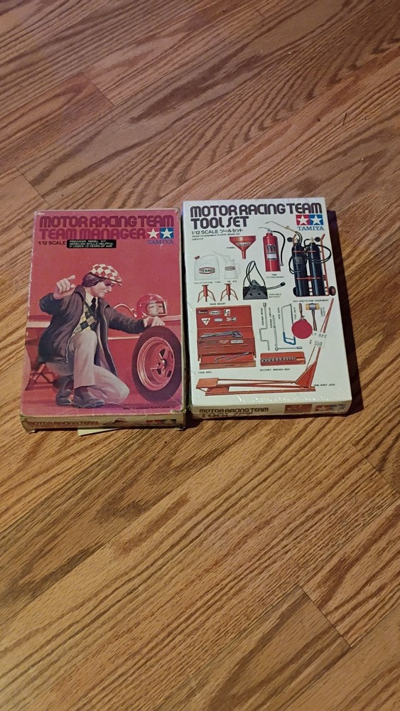 Tamiya Rare 1/12 motor racing team tool set Sealed PLUS team Manager New