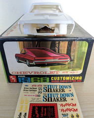 L@@K! **RARE *ORIGINAL VINTAGE AMT 1968 CHEVY SS 427 KIT **COMPLETE *SUPER NICE!