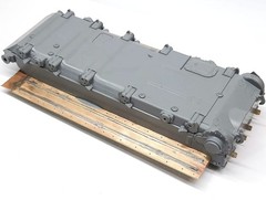 1:35 PE Detail Set Fender Shelves for scale model T 62 Zvezda