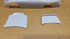 CHEVY Monte Carlo Stock Car BODY CHASSIS HOOD & MORE 1:25 AMT model kit PARTS