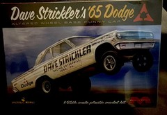 Moebius Models 2451 1/25 Dave Strickler’s 1965 Dodge Funny Car Skill Level 3 Mod