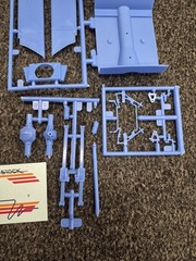 1966 66 Chevy II Nova Pro Street 1/25 Scale Model Parts Lot wide wheel well #2
