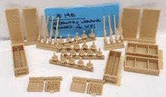 Verlinden Productions 1/35 Resin WW2 German Army Infantry Panzerfaust Boxes 1671