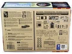 SKILL 2 MODEL KIT 1966 FORD MUSTANG GT FASTBACK 1/25 SCALE CAR BY AMT AMT1305