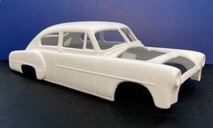 1952 CHEVROLET FLEETLINE RESIN CONVERSION KIT for AMT 1951 CHEVROLET FLEETLINE