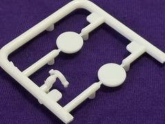 1968 Dodge Coronet DRIVESHAFT LOOP & WHEEL SPACERS from MPC 1:25 Model Kit 68