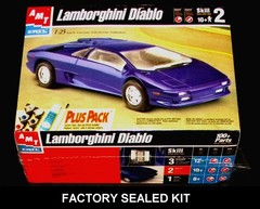 AMT 1/25 scale kit LAMBORGHINI DIABLO # 8064 Factory Sealed
