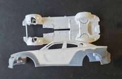 AMT 2021 Dodge Charger RT 1:25 Kit 1323M Open Box With Wide Body Kit installed
