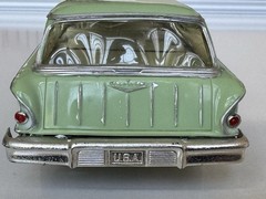 1958 Chevrolet Nomad GM Dealership Promotional Model Car SEA FOAM GREEN/WHITE