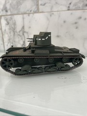 T-26 Soviet Russian WW2 Gray Light Tank Built 1:35? Plastic GR2