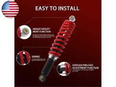 2 pack 12″ Adjustable Shocks For Go Kart Cart Go-Cart Minibike Mini Bike (10mm