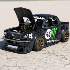 1:25-1:24 Scale Ken Block Hoonicorn Tooned Racer Resin Printed Kit