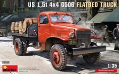 MiniArt 38056 1:35 US 1.5-Ton 4×4 G506 Flatbed Truck Military Vehicle Model Kit