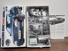 Tamiya 1/24 Mercedes-Benz AMG 500SL 6.0-4V Plastic Model Kit 10461 Japan Used