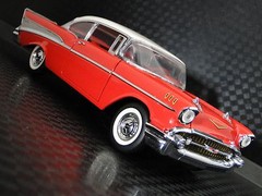 57 Chevy 1957 Chevrolet Built Vintage Car 1 24 Red BelAir 12 Model 56 18 1955 55